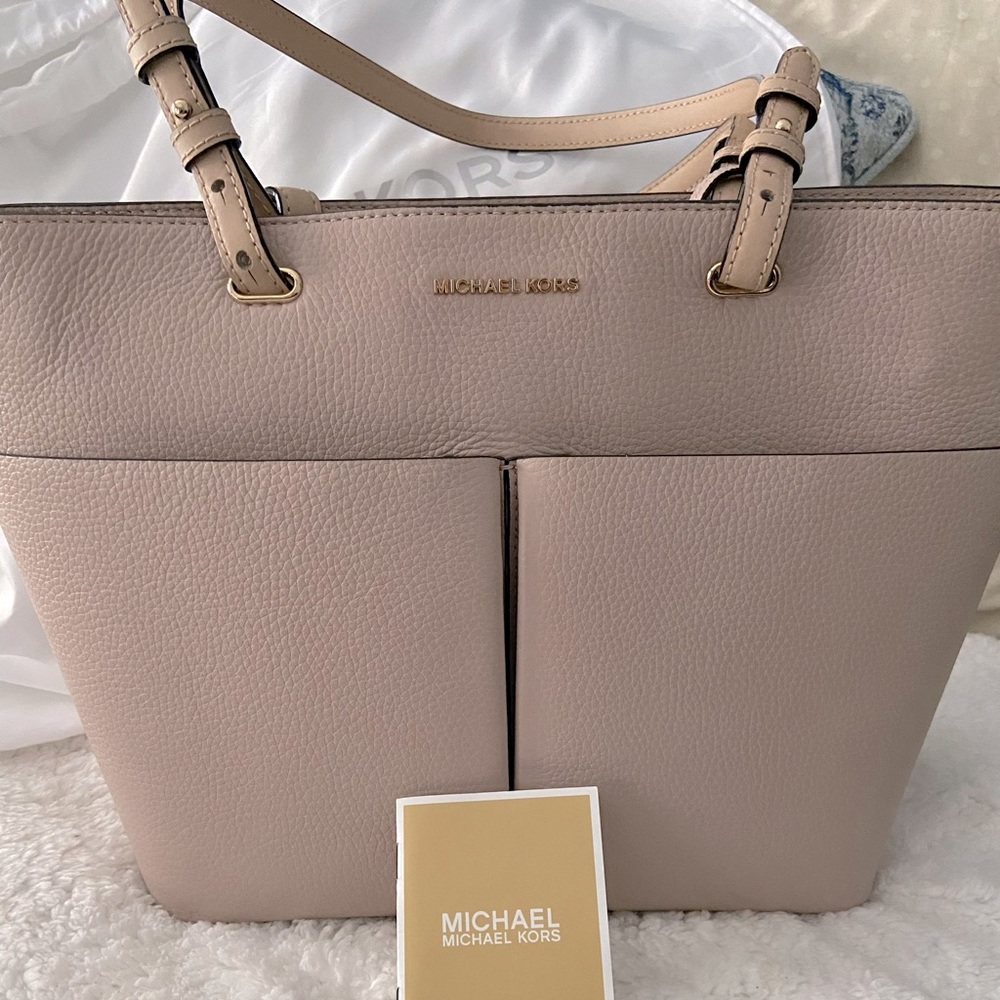 EUC Michael Kors pink ballerina tote